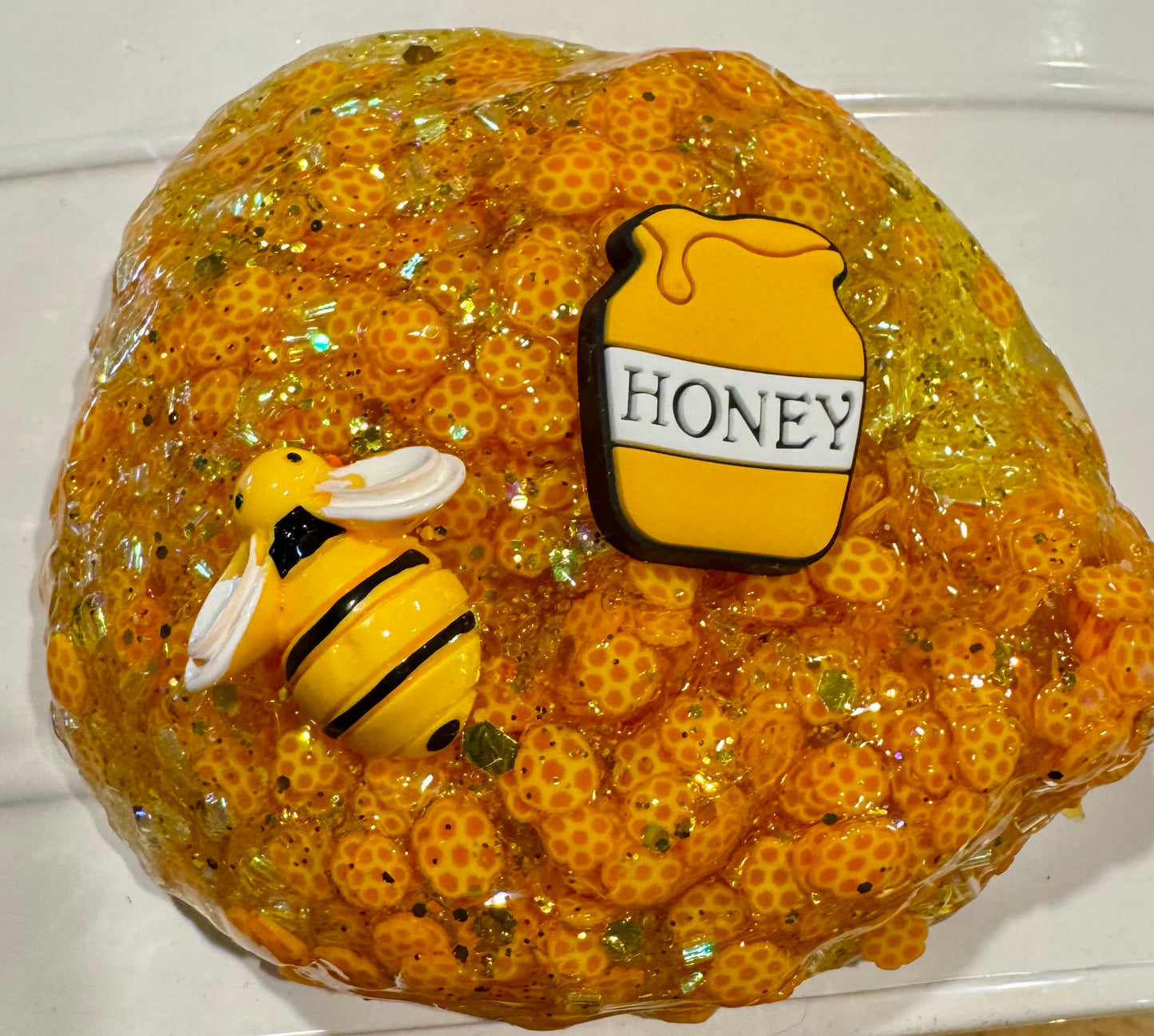 Texture Pop Slime: HONEYCOMB