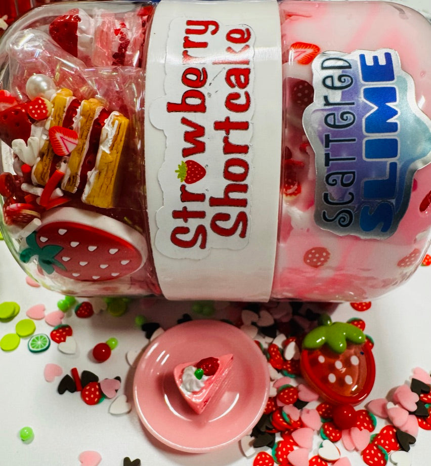 Strawberry Shortcake Slime Kit – Scattered Slime