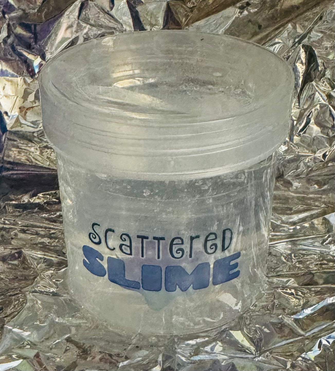 Slime Single Jar: Clear